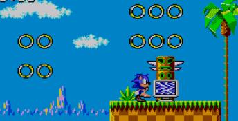 Sonic The Hedgehog Sega Master System Screenshot
