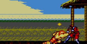 Street Fighter 2 Sega Master System Screenshot