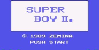 Super Boy 2 Sega Master System Screenshot
