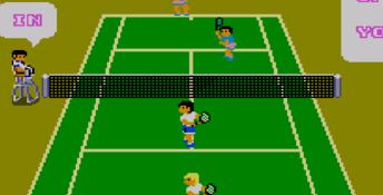Super Tennis Sega Master System Screenshot