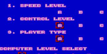 Super Tennis Sega Master System Screenshot