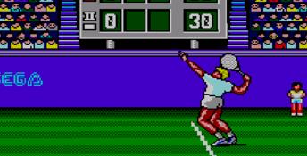Tennis Ace Sega Master System Screenshot