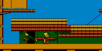 The Simpsons - Bart vs. the World Sega Master System Screenshot