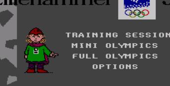 Winter Olympics '94 Sega Master System Screenshot