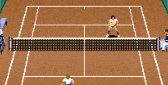 Andre Agassi Tennis SNES Screenshot