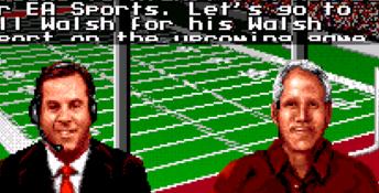 Bill Walsh College Football SNES Screenshot