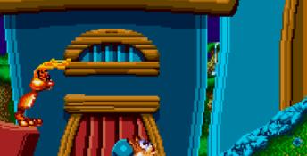 Bubsy in Claws Encounters of the Furred Kind SNES Screenshot