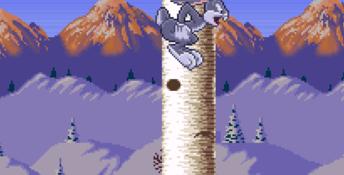 Bugs Bunny in Rabbit Rampage SNES Screenshot