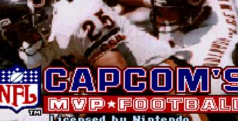 Capcom's MVP Football SNES Screenshot