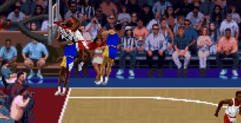 College Slam Basketball SNES Screenshot