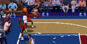 College Slam Basketball SNES Screenshot