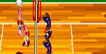 Dig and Spike Volleyball SNES Screenshot