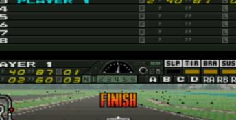 F1 Pole Position SNES Screenshot