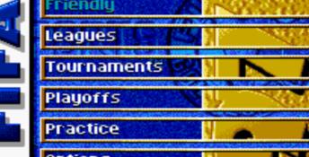FIFA 97: Gold Edition SNES Screenshot