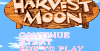 Harvest Moon SNES Screenshot