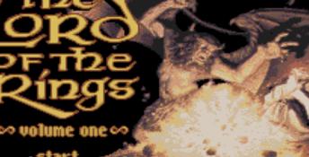 The Lord of the Rings Volume 1 SNES Screenshot