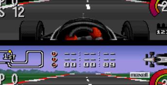 Newman Haas Indy Car Racing SNES Screenshot