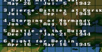 Operation Europe: Path to Victory SNES Screenshot