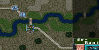 Operation Europe: Path to Victory SNES Screenshot