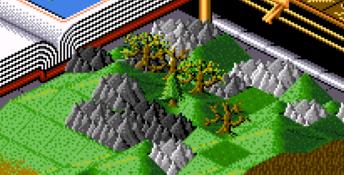 Populous SNES Screenshot