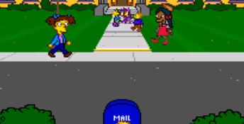 The Simpsons: Virtual Bart SNES Screenshot