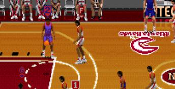 Tecmo Super NBA Basketball SNES Screenshot