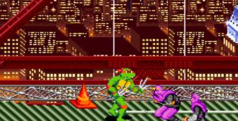 Teenage Mutant Ninja Turtles IV: Turtles in Time SNES Screenshot