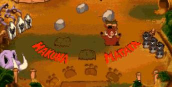 Timon & Pumbaa's Jungle Games SNES Screenshot