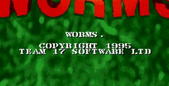 Worms SNES Screenshot
