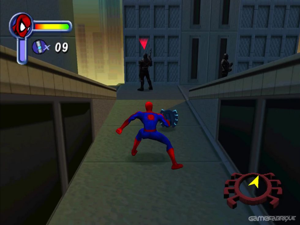spiderman 2001 game