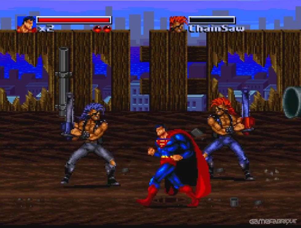 the death and return of superman game