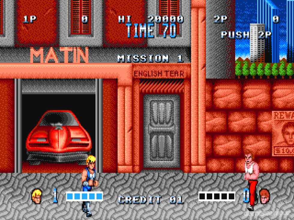 MFG: Double Dragon (Neo Geo) - Marian stage [2 versions]