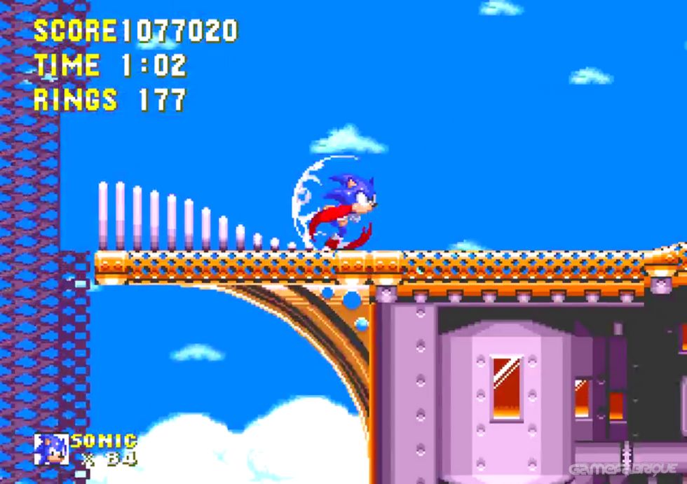 knuckles in sonic 2 rom