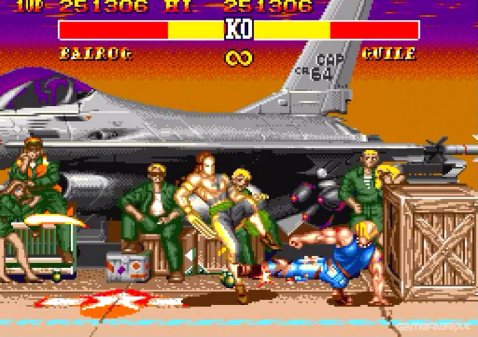 Sega Genesis / 32X - Street Fighter 2: Special Champion Edition - Guile  Stage - The Spriters Resource