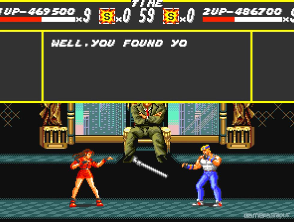 Streets of rage online, free