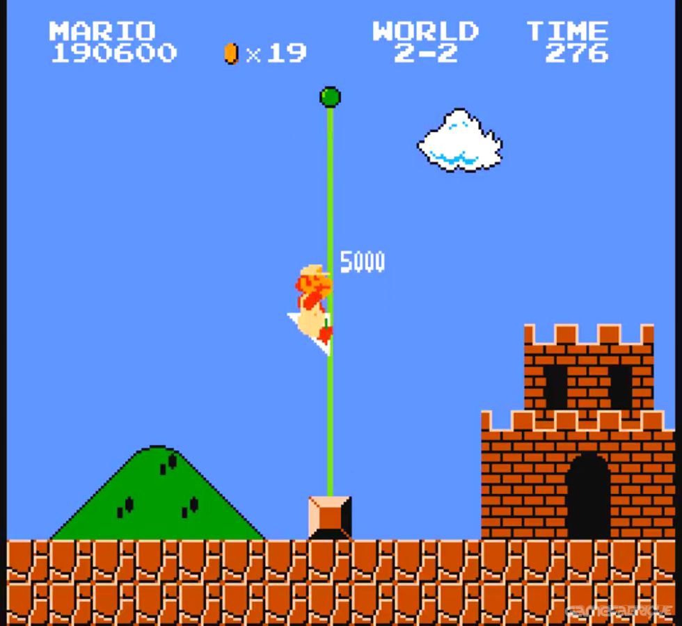 first mario brothers game