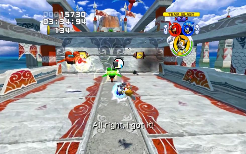 best system to play sonic heroes
