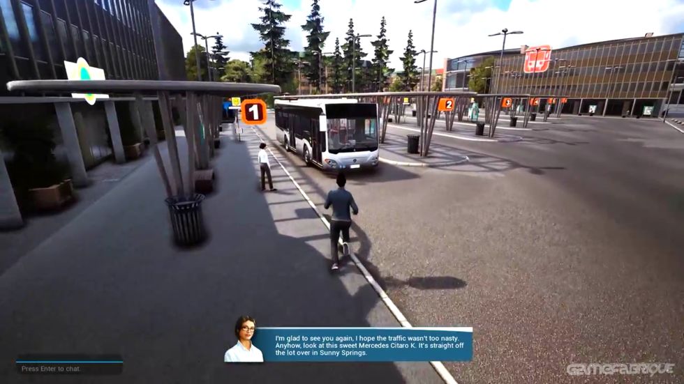 bus simulator 18 deal with people listening to loud music