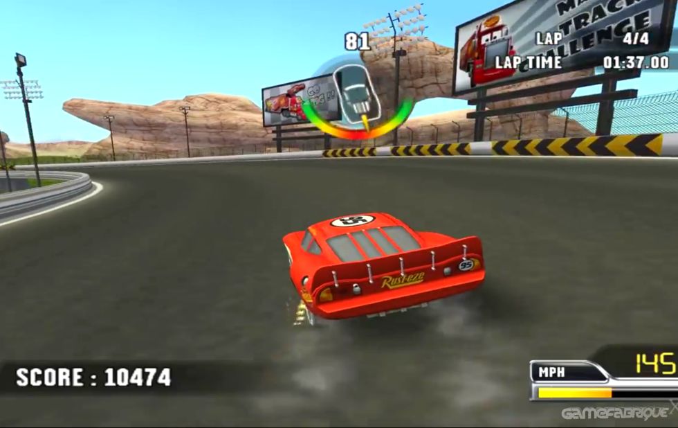Cars Race O-Rama RIP PS2 ISO - INSIDE GAME