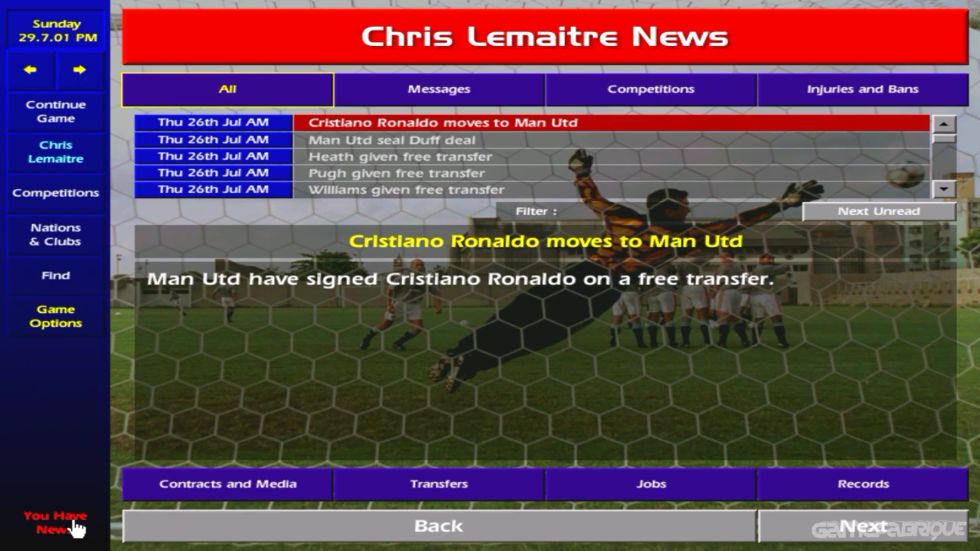 Championship Manager 01/02 completa 20 anos: lembre promessas e jogadores  ícones do game – LANCE!