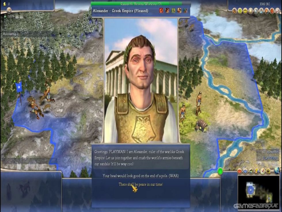 when you buy civilization 4 for a mac you install it