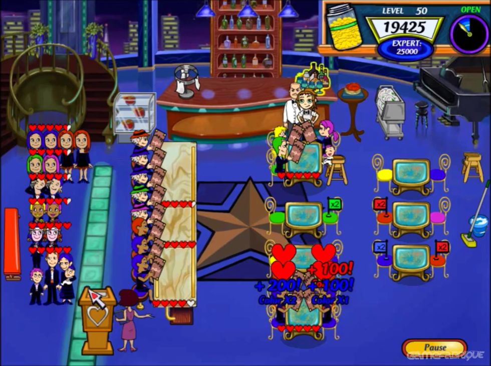 Diner Dash 2: Restaurant Rescue (PC) - Full Game 1080p60 HD Walkthrough -  No Commentary 