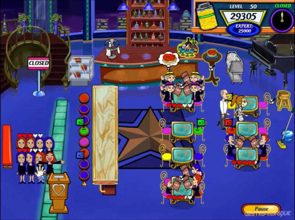 Diner Dash 2: Restaurant Rescue : PlayFirst : Free Download, Borrow, and  Streaming : Internet Archive