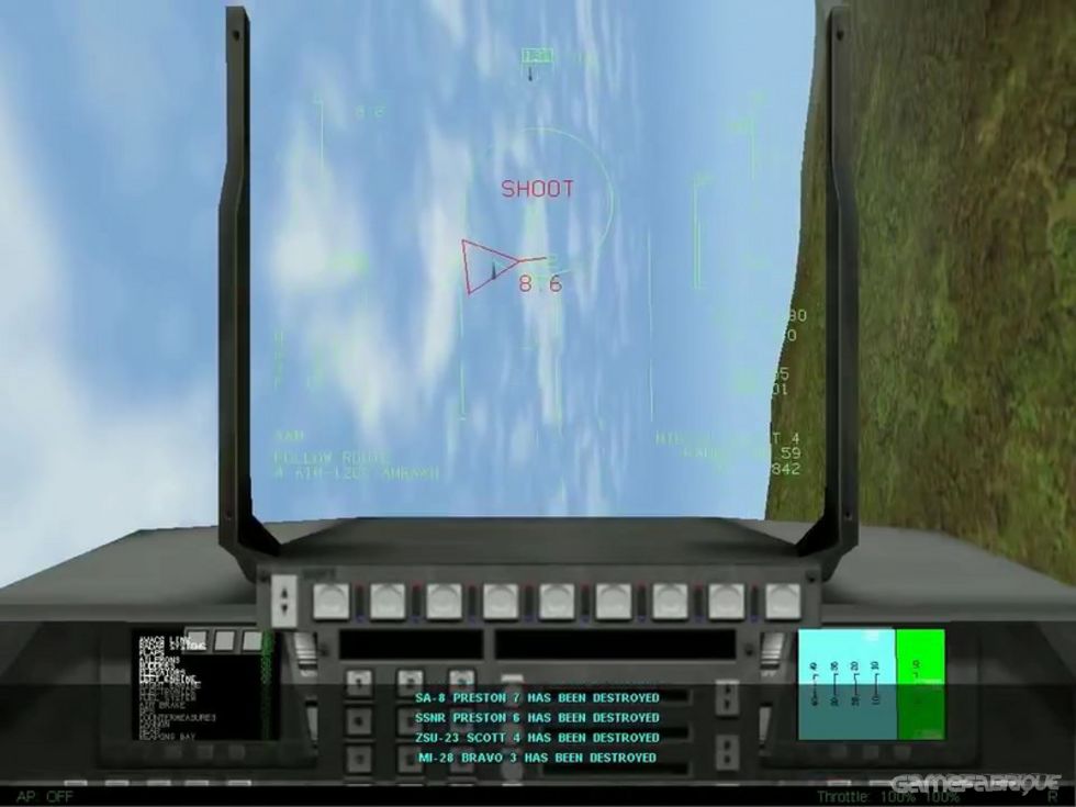 f 22 lightning 3 keyboard controls