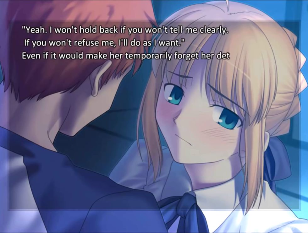 how long is the fate stay night visual novel