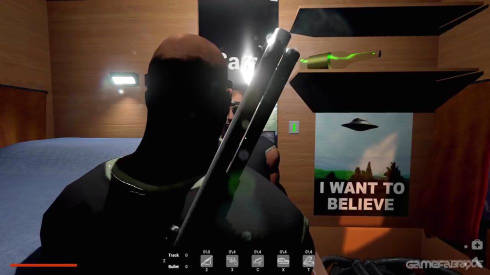 finding bigfoot game do guns do anything