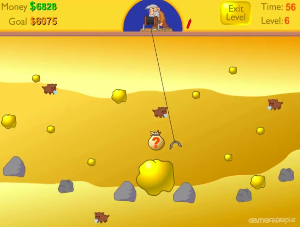 Create a Flash game like Gold Miner