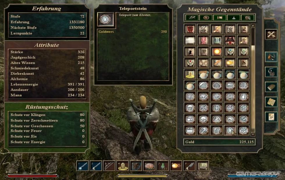 gothic 3 skills