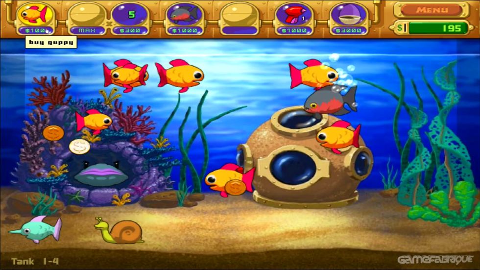 popcap aquarium game