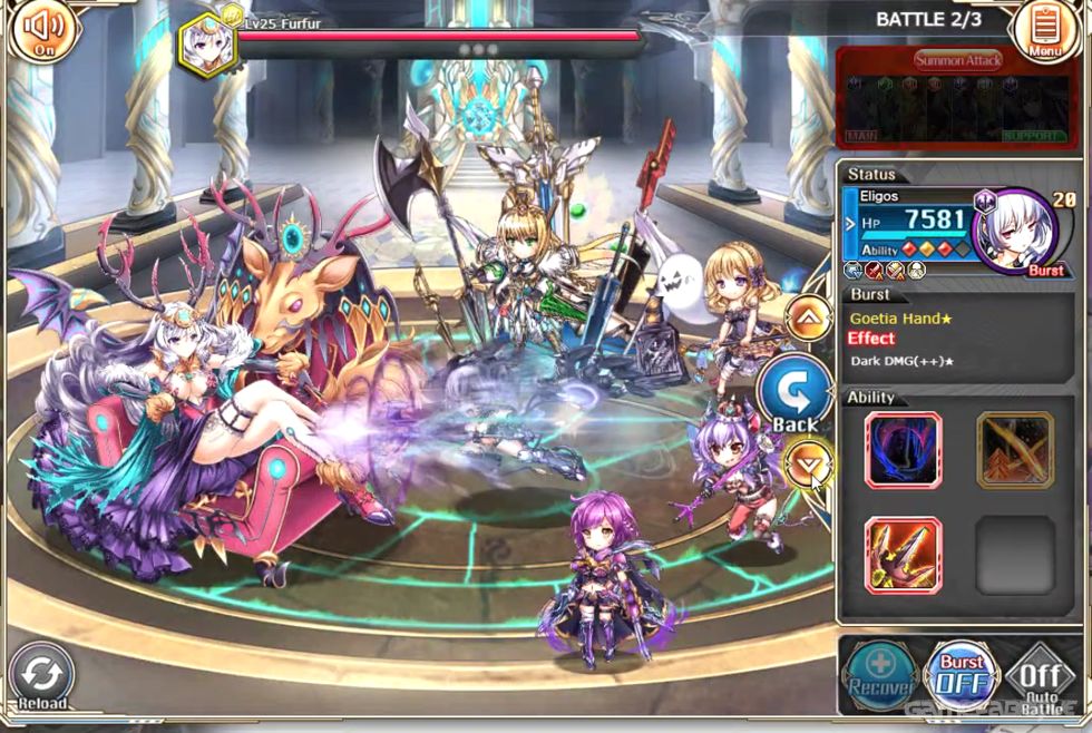 Kamihime Project Gameplay